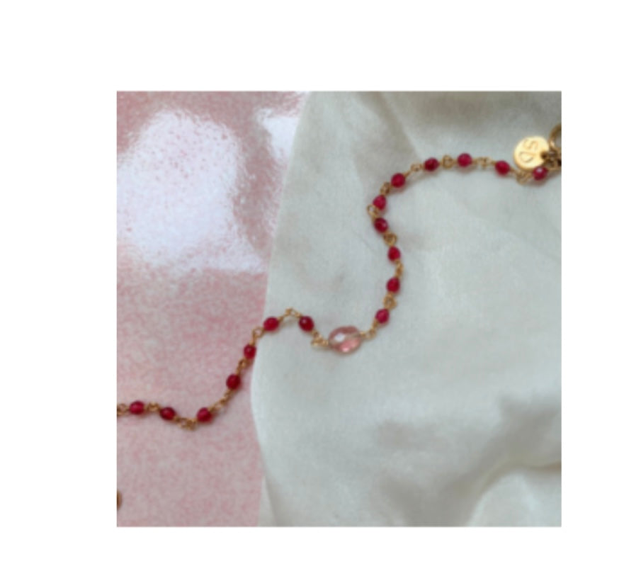 Jodhpur ruby bracelet