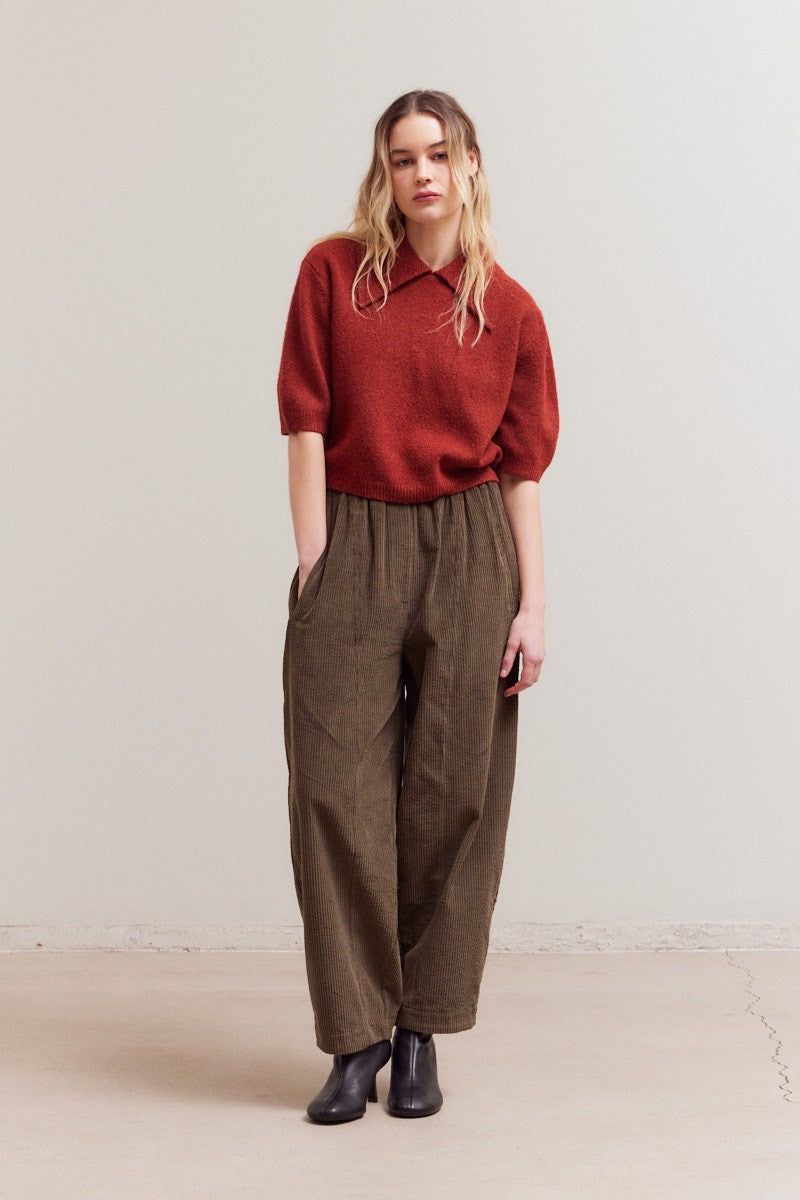 Magdaline short sleeve sweater