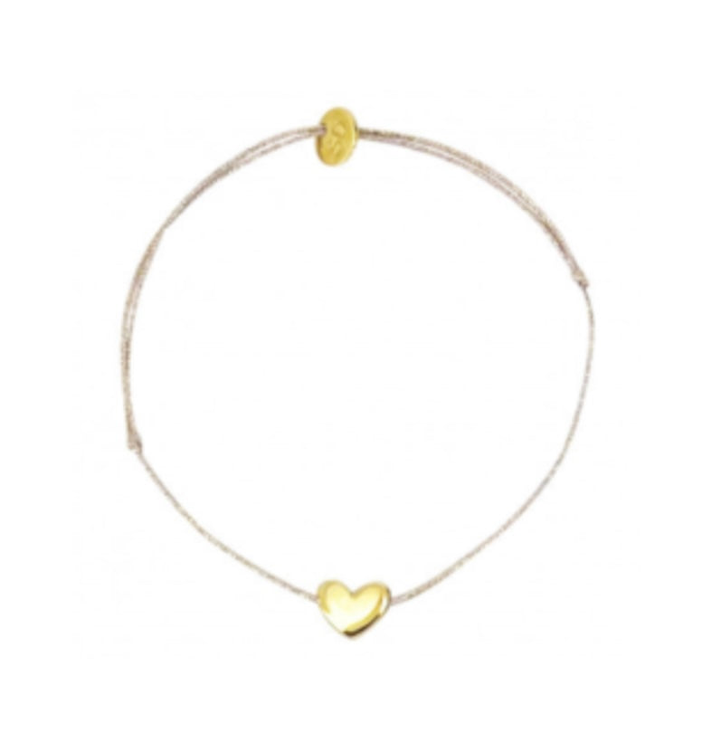 Agape heart bracelet