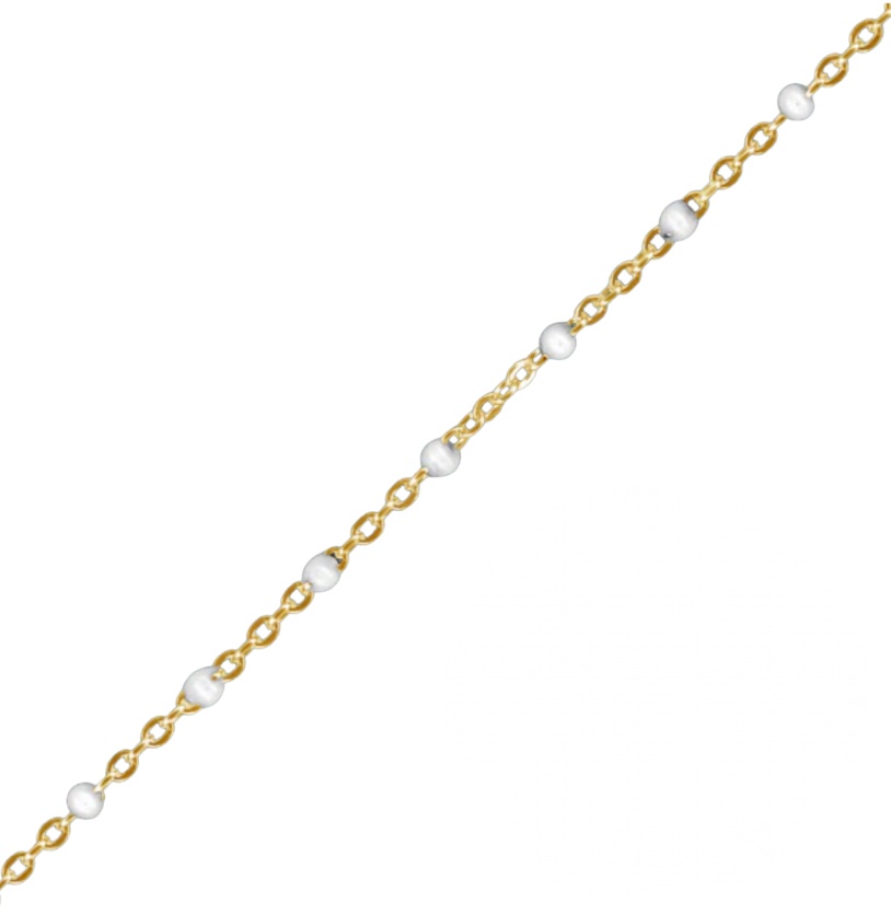 Enamel Chain Forever Jewelry
