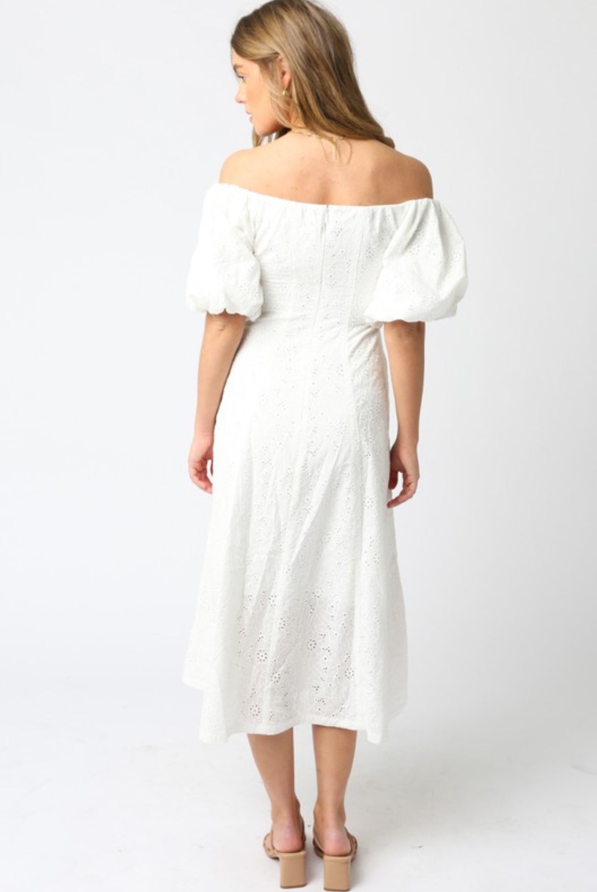 Monaco Eyelet Dress