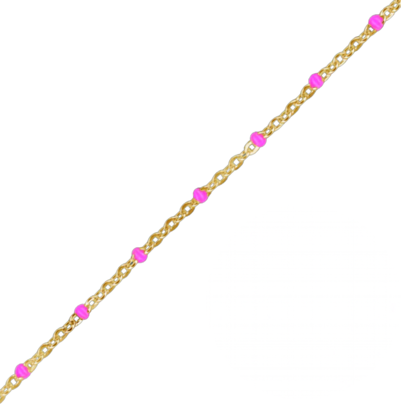 Enamel Chain Forever Jewelry