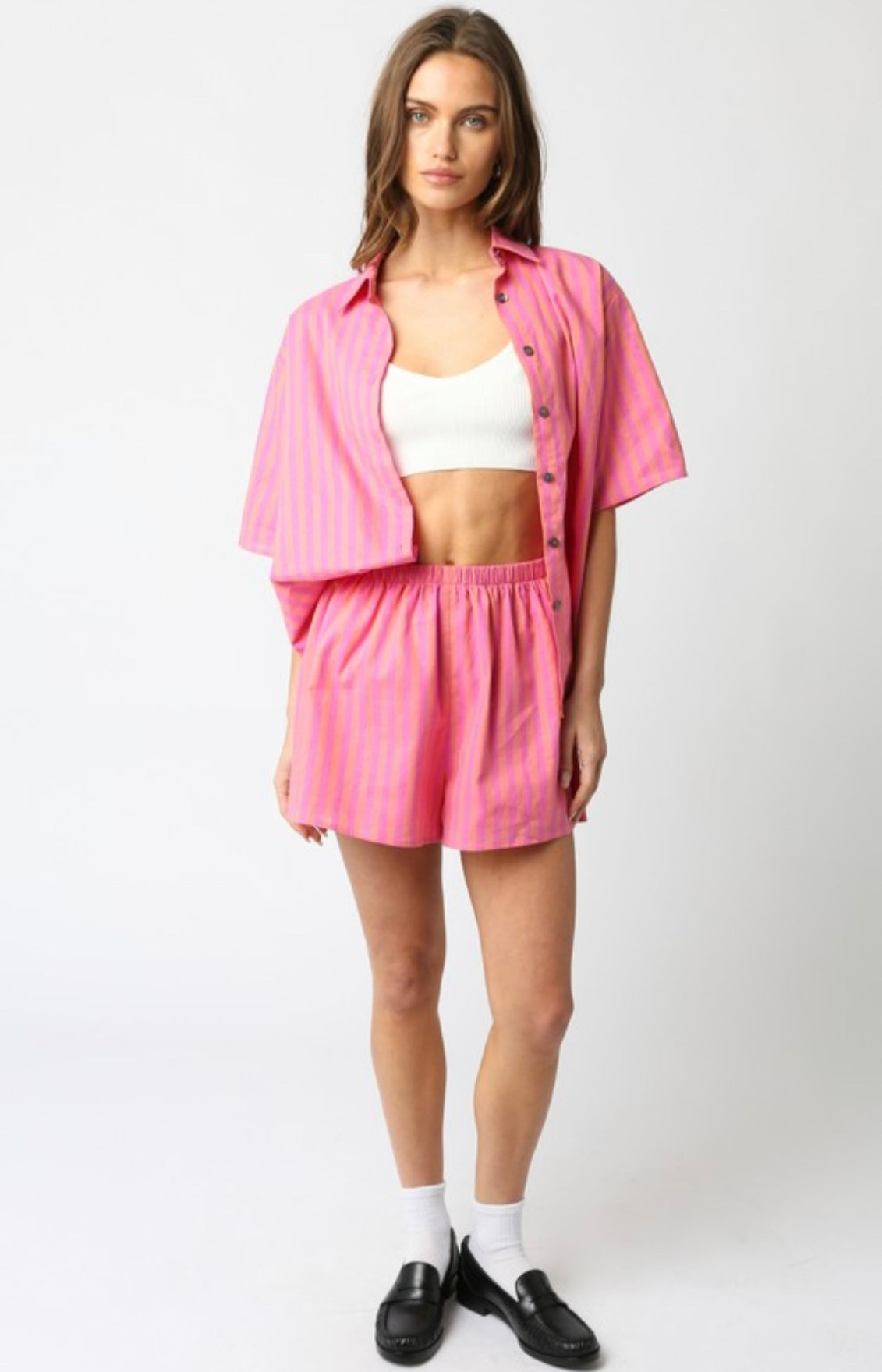 Avril button up