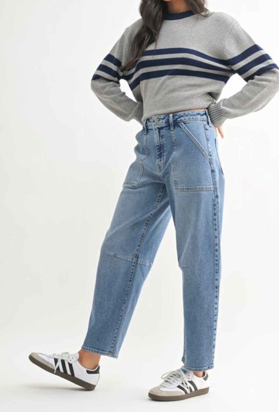 Renee utility denim