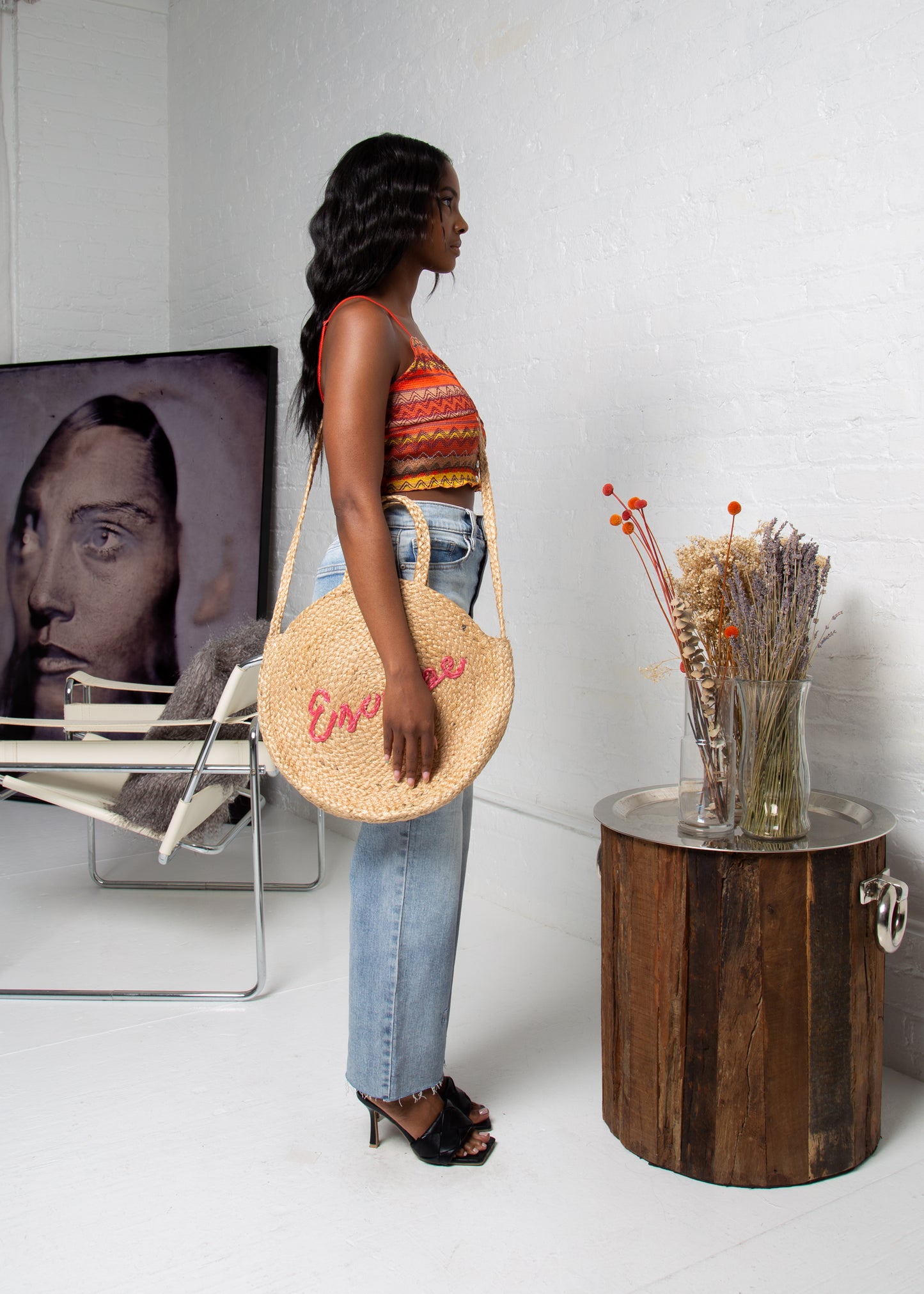 The Escape Woven Tote Bag