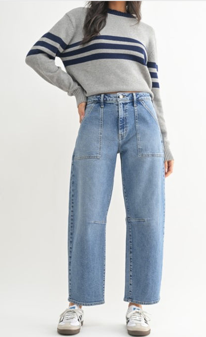 Renee utility denim