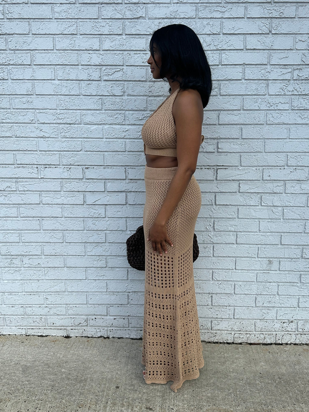 Sunset crochet bikini top