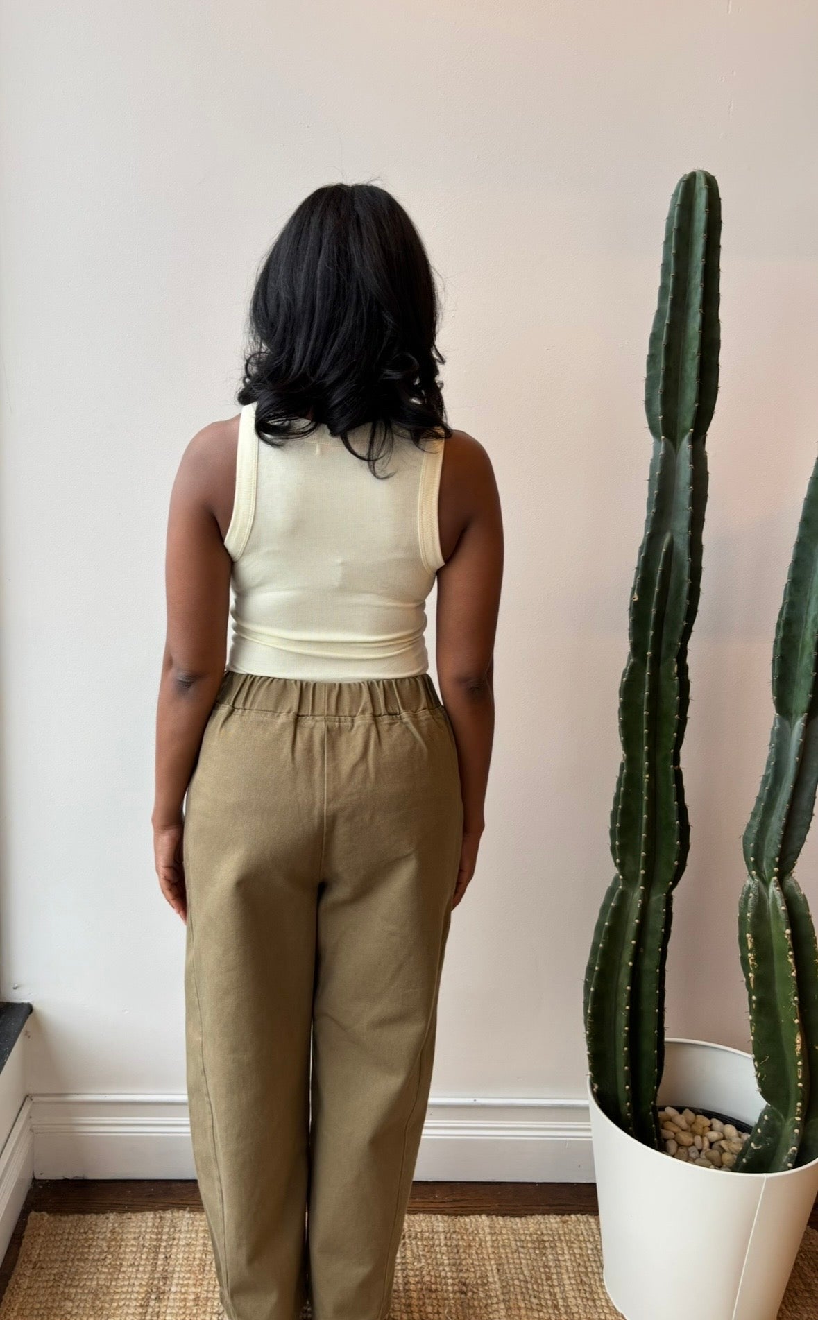 Zoey Baggy denim trouser