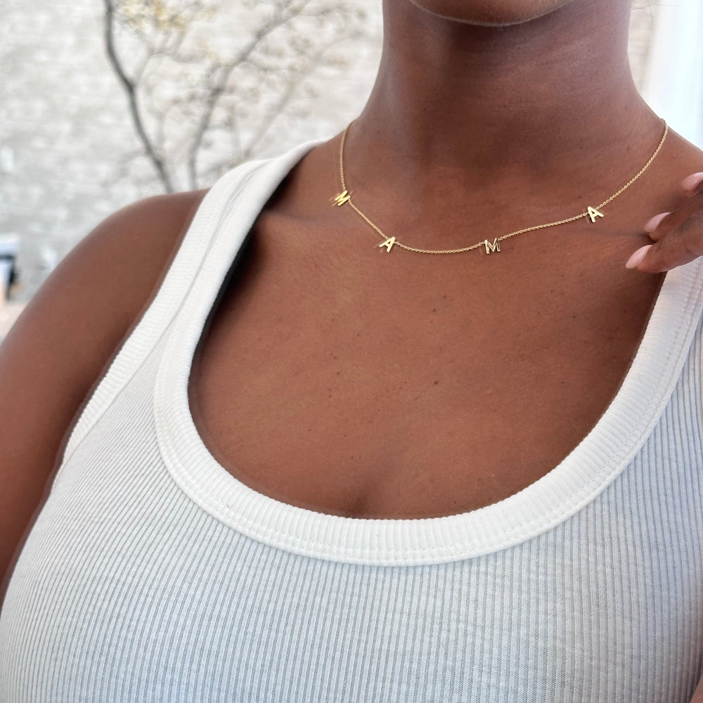 
                  
                    “Mama” necklace
                  
                