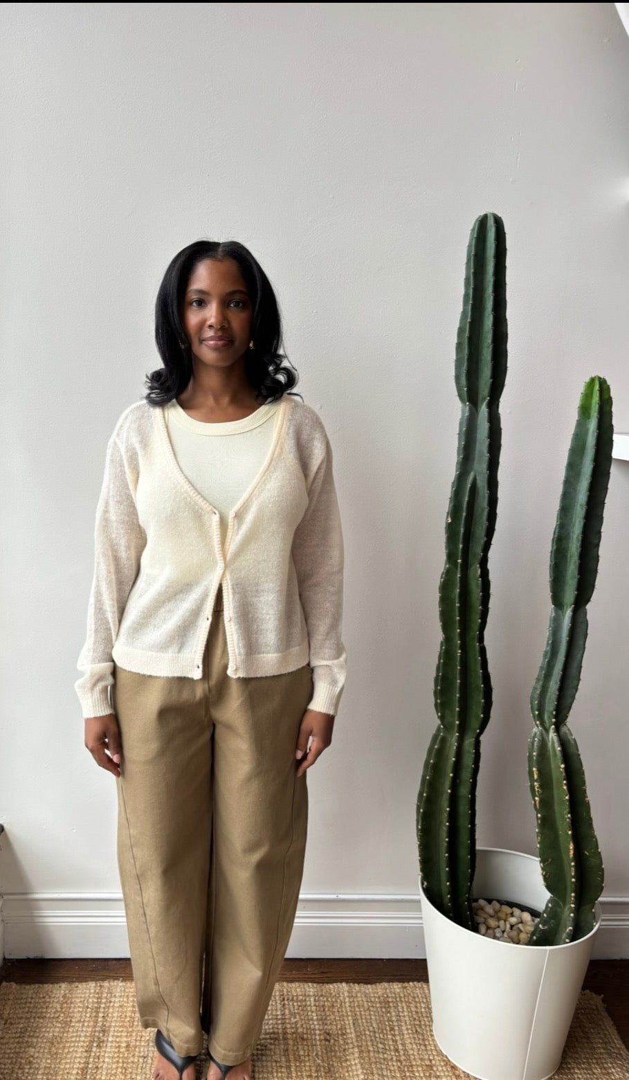 Peyton sheer cardigan