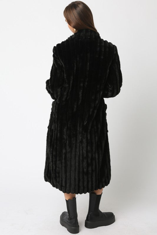 Devin Faux Fur Coat