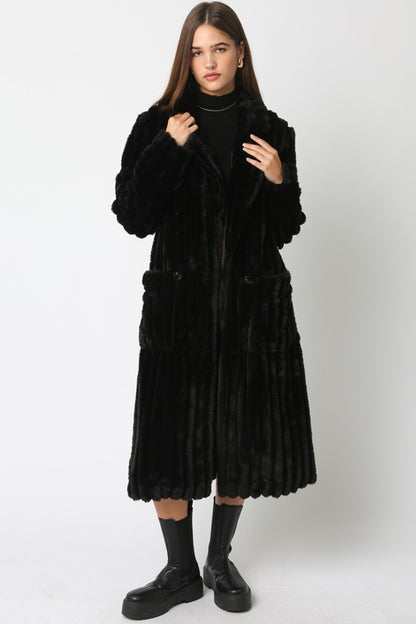 Devin Faux Fur Coat