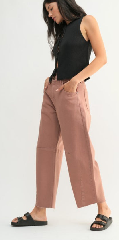 Anne barrel denim