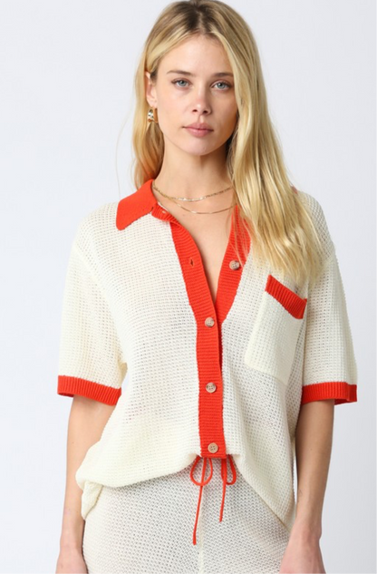 Arizona Knit button up