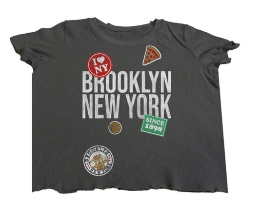 Brooklyn stamp tee