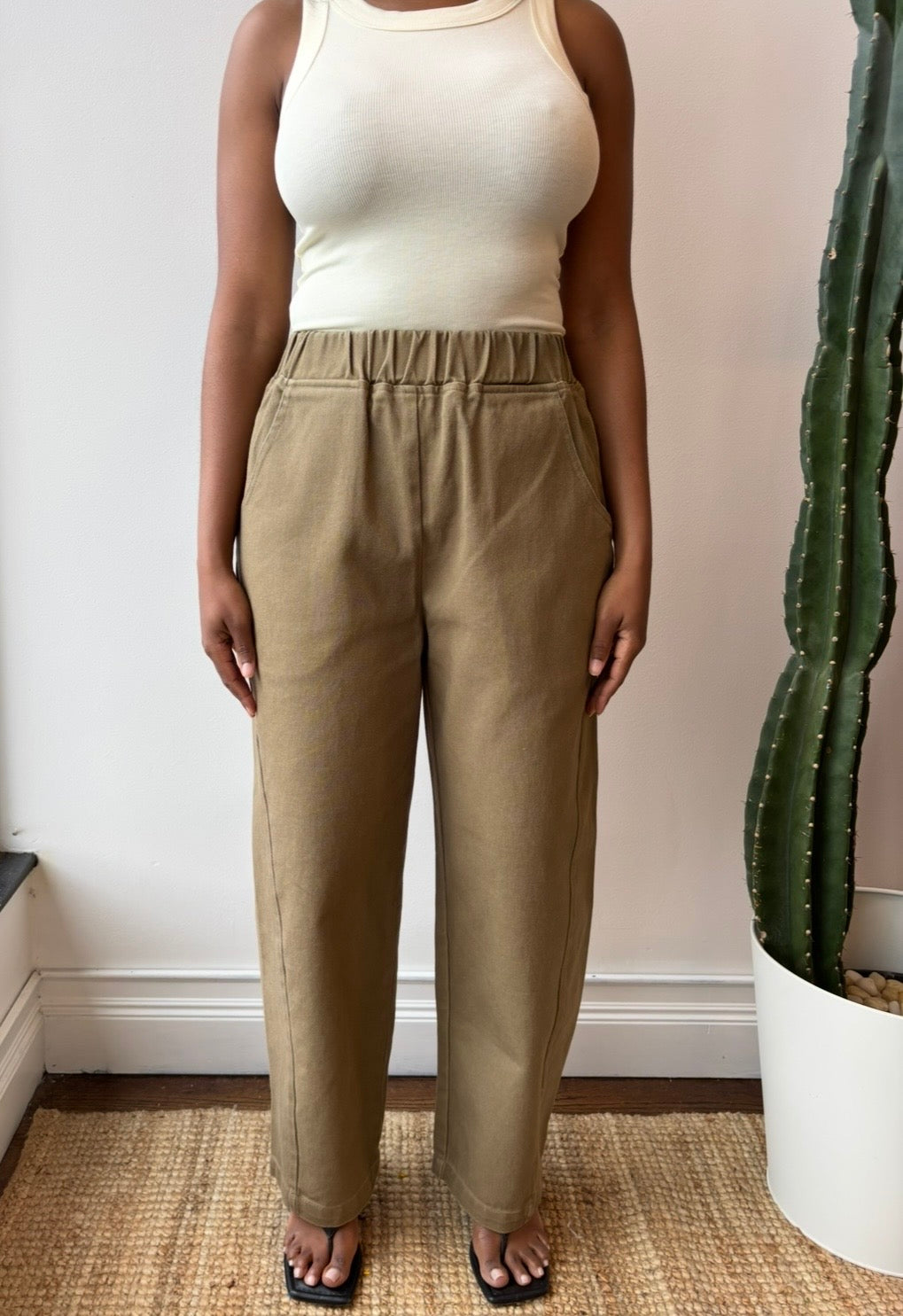 Zoey Baggy denim trouser