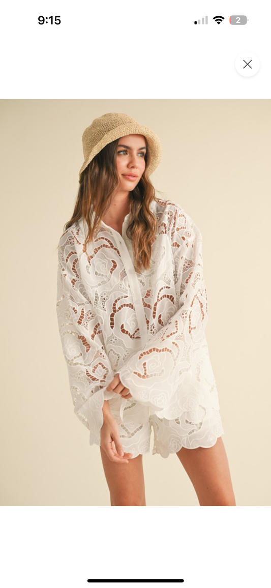 Flora Pattern shirt