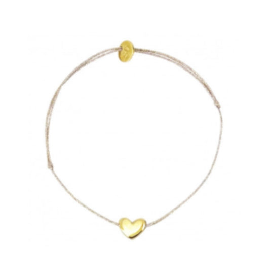 Agape heart bracelet