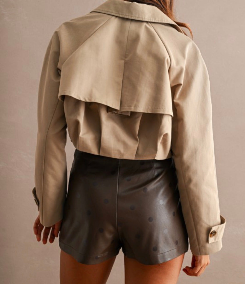 The Madison Cropped Trench