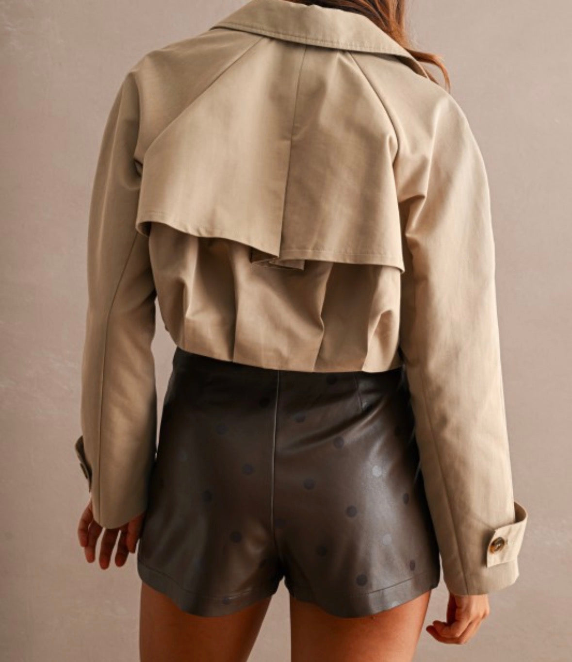 The Madison Cropped Trench