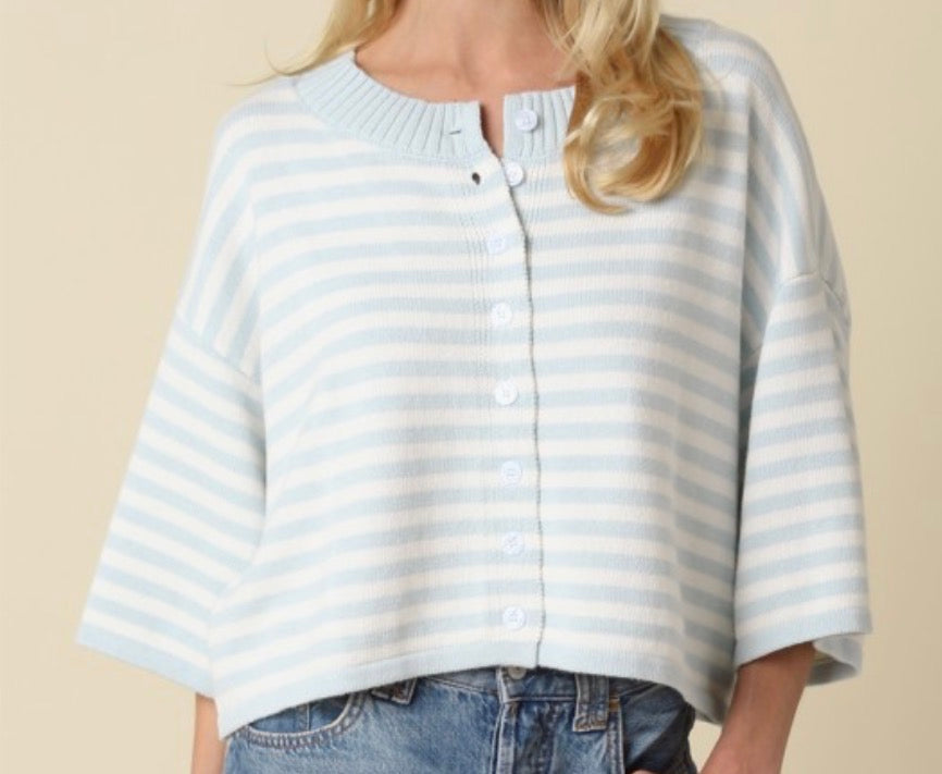 Nautical cardigan