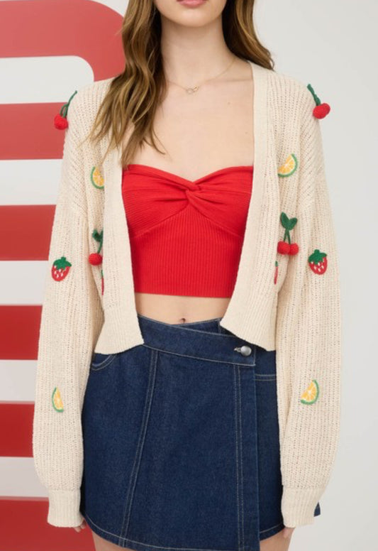 Farm stand cardigan