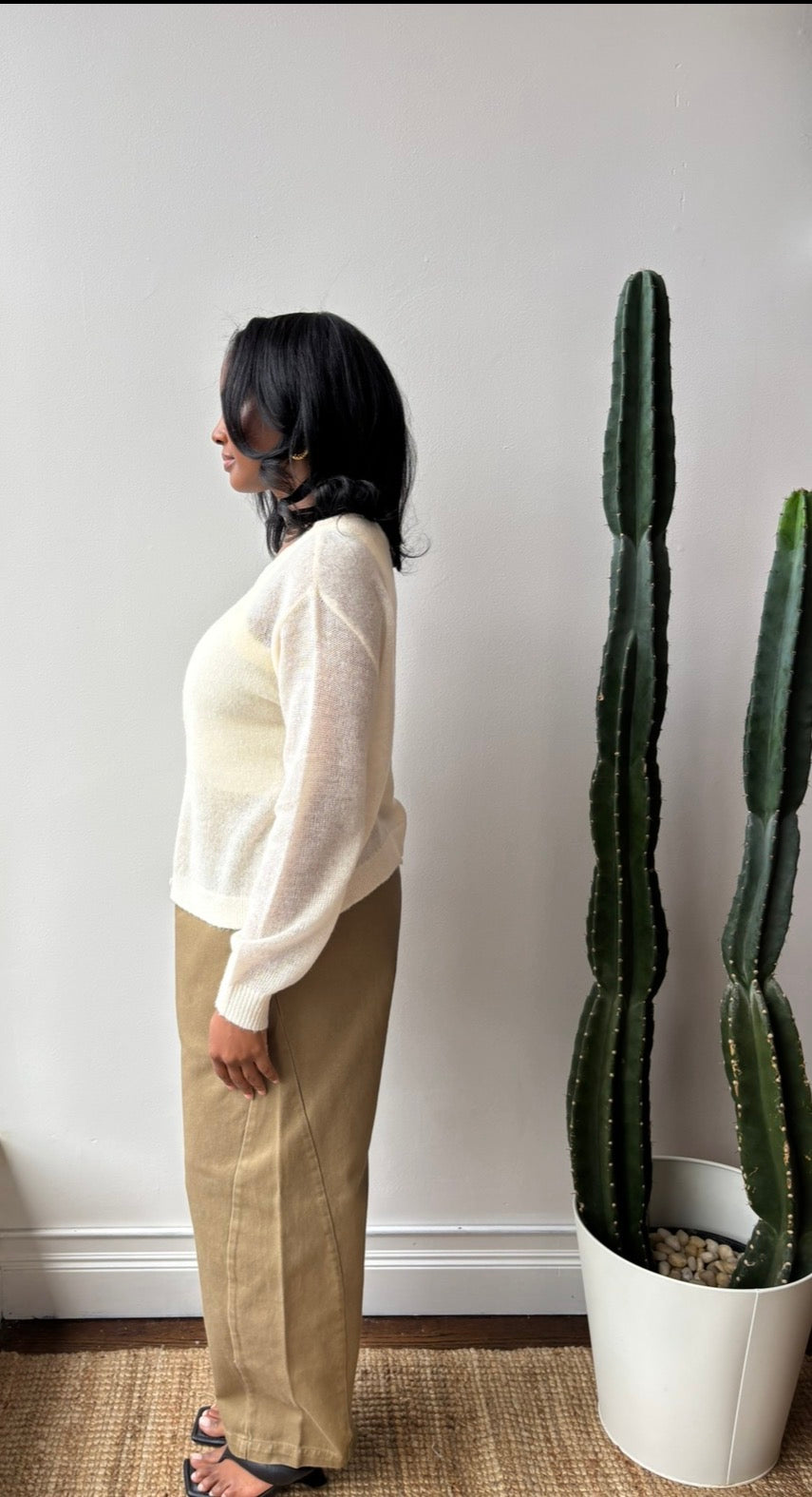 Peyton sheer cardigan