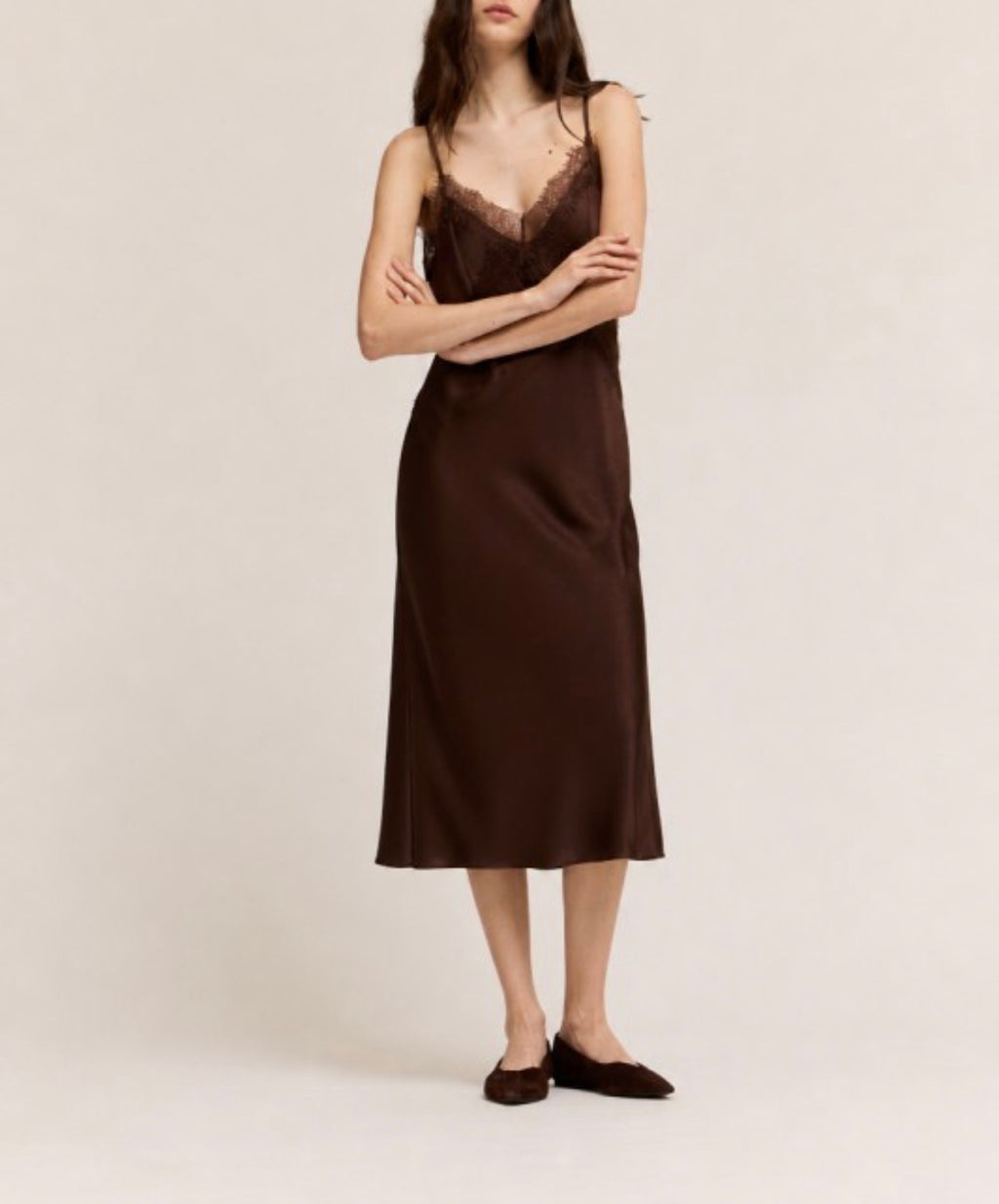 The After Hours Lace Slip Dress