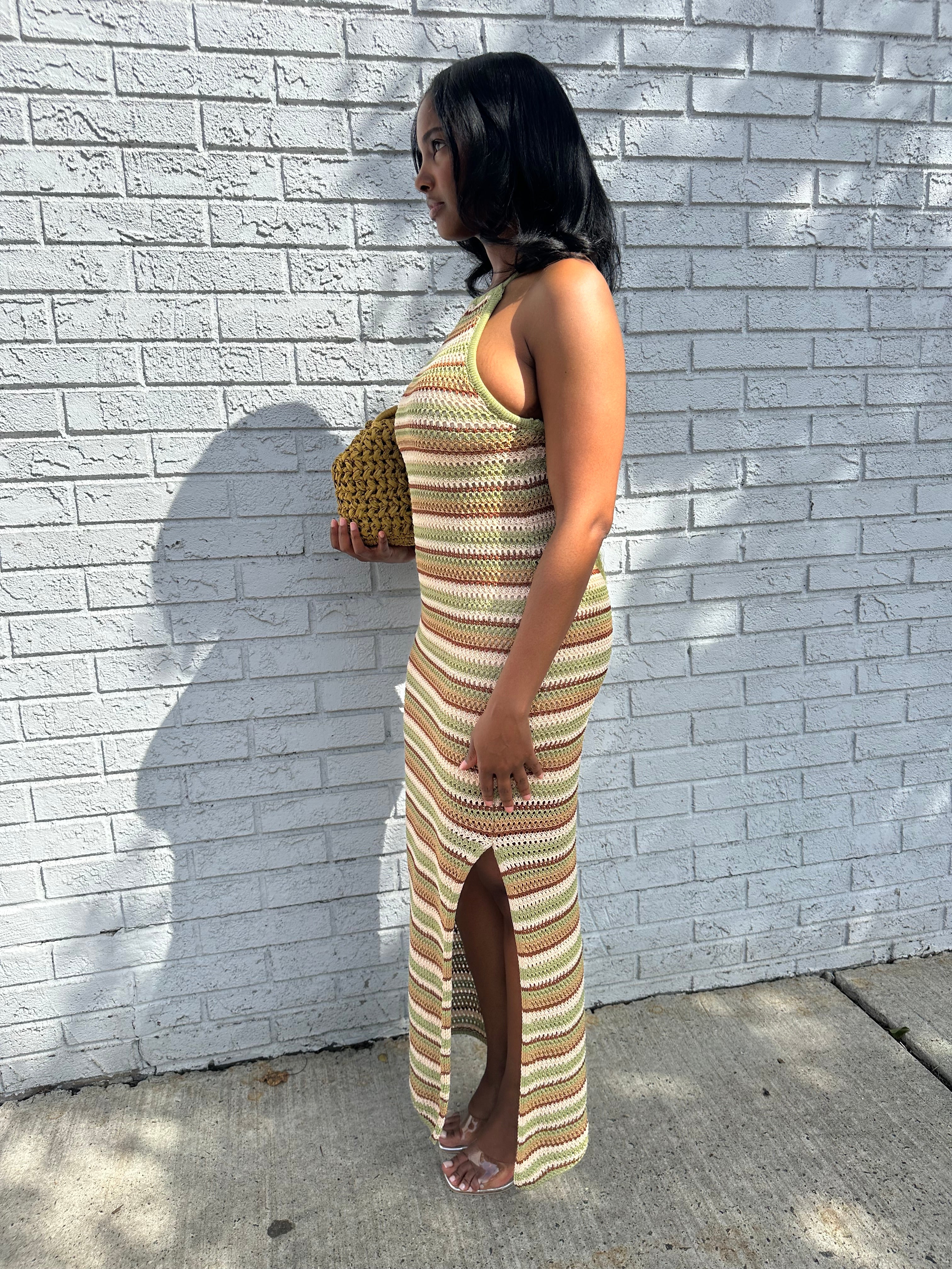 Brazil knit dress Large