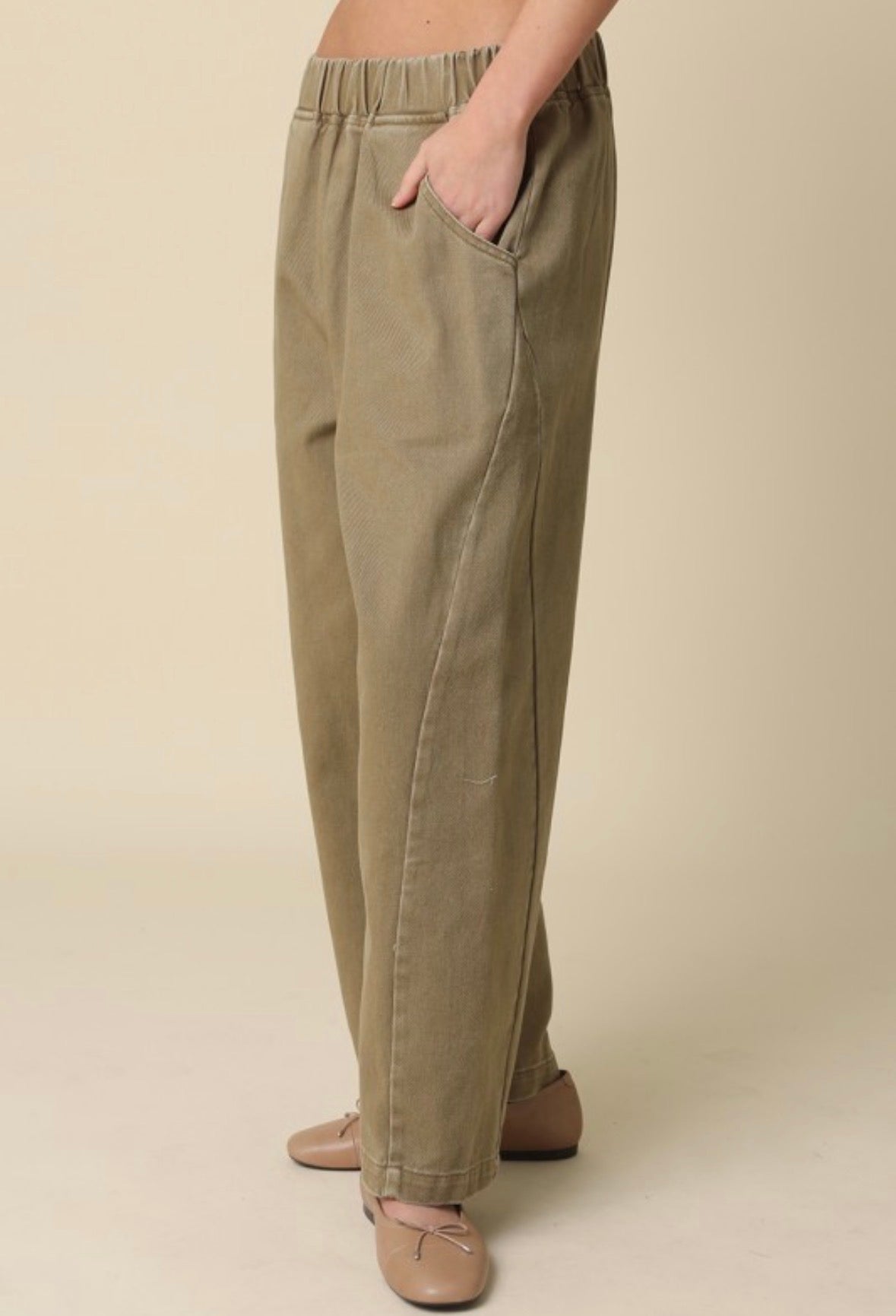 Zoey Baggy denim trouser