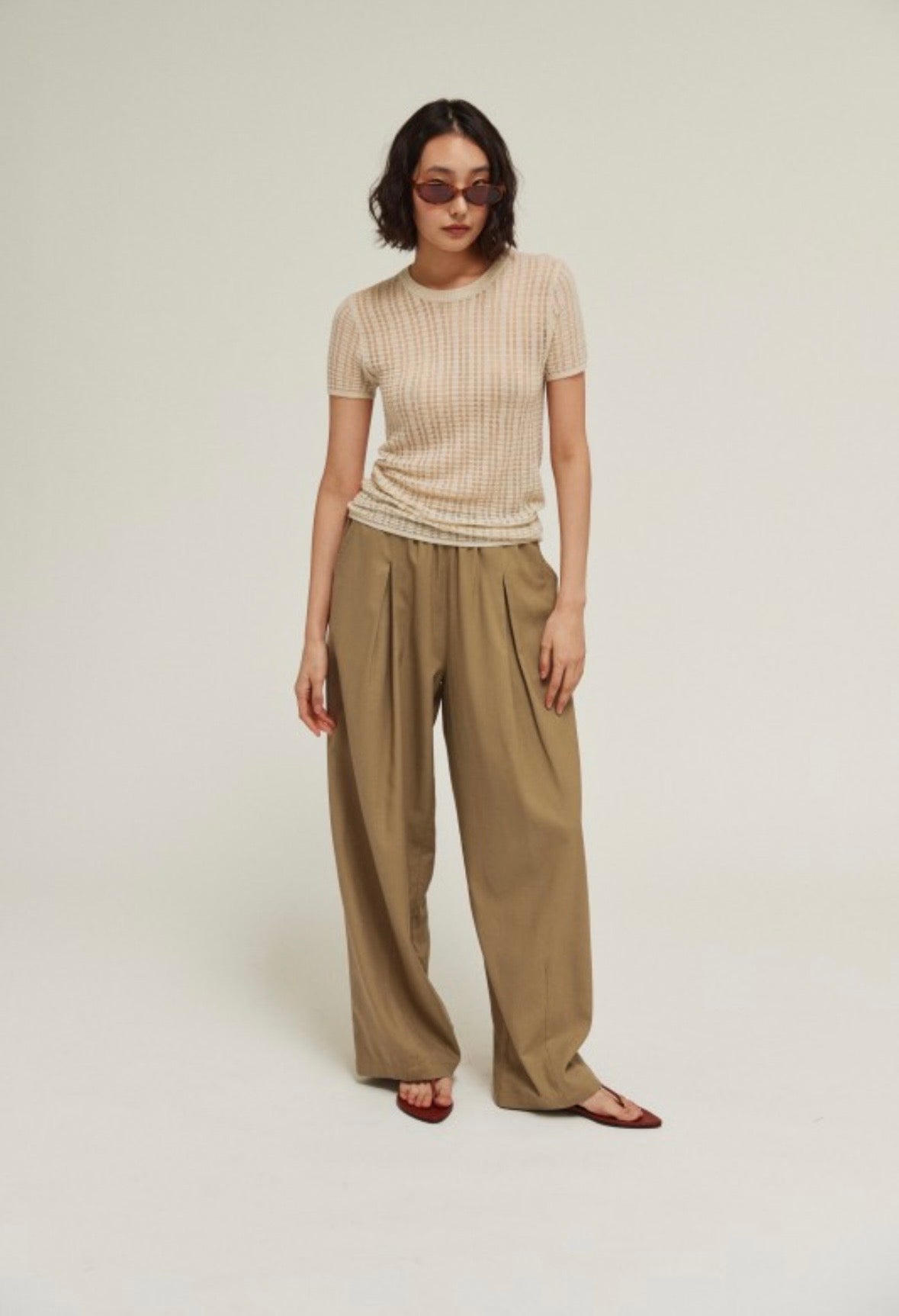 The Sandstone Wide-Leg Pant