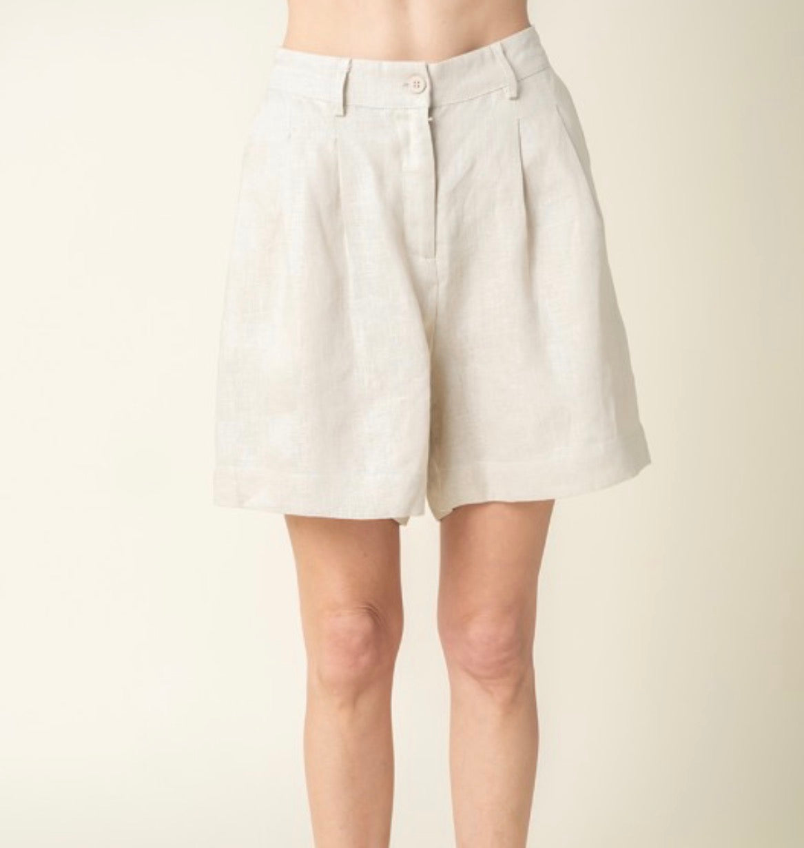 Hampton linen short