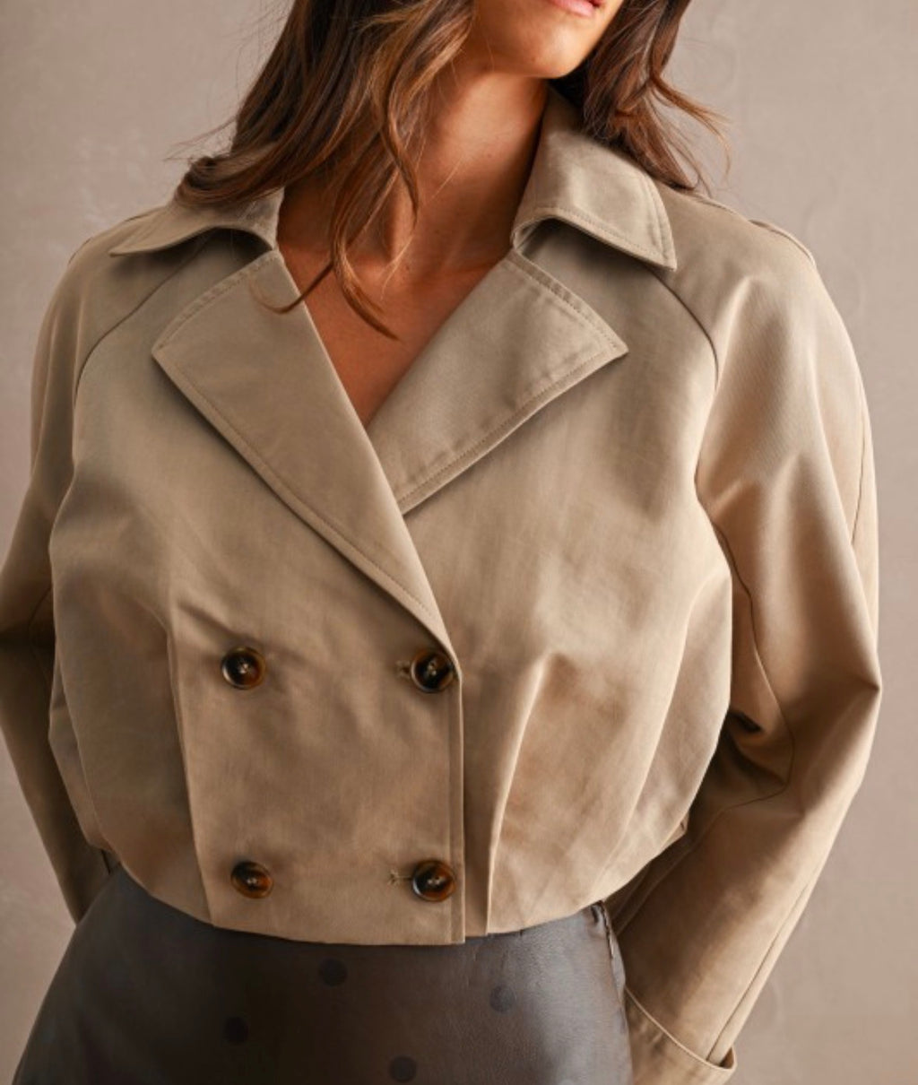 The Madison Cropped Trench