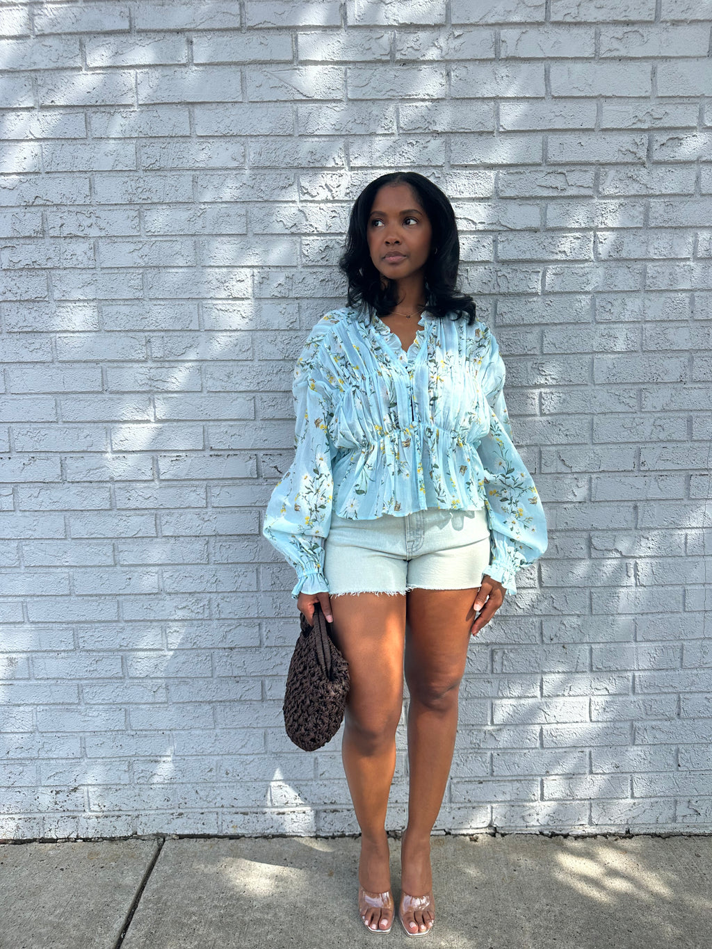 Nantucket floral  blouse