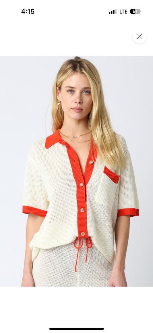 Arizona Knit button up