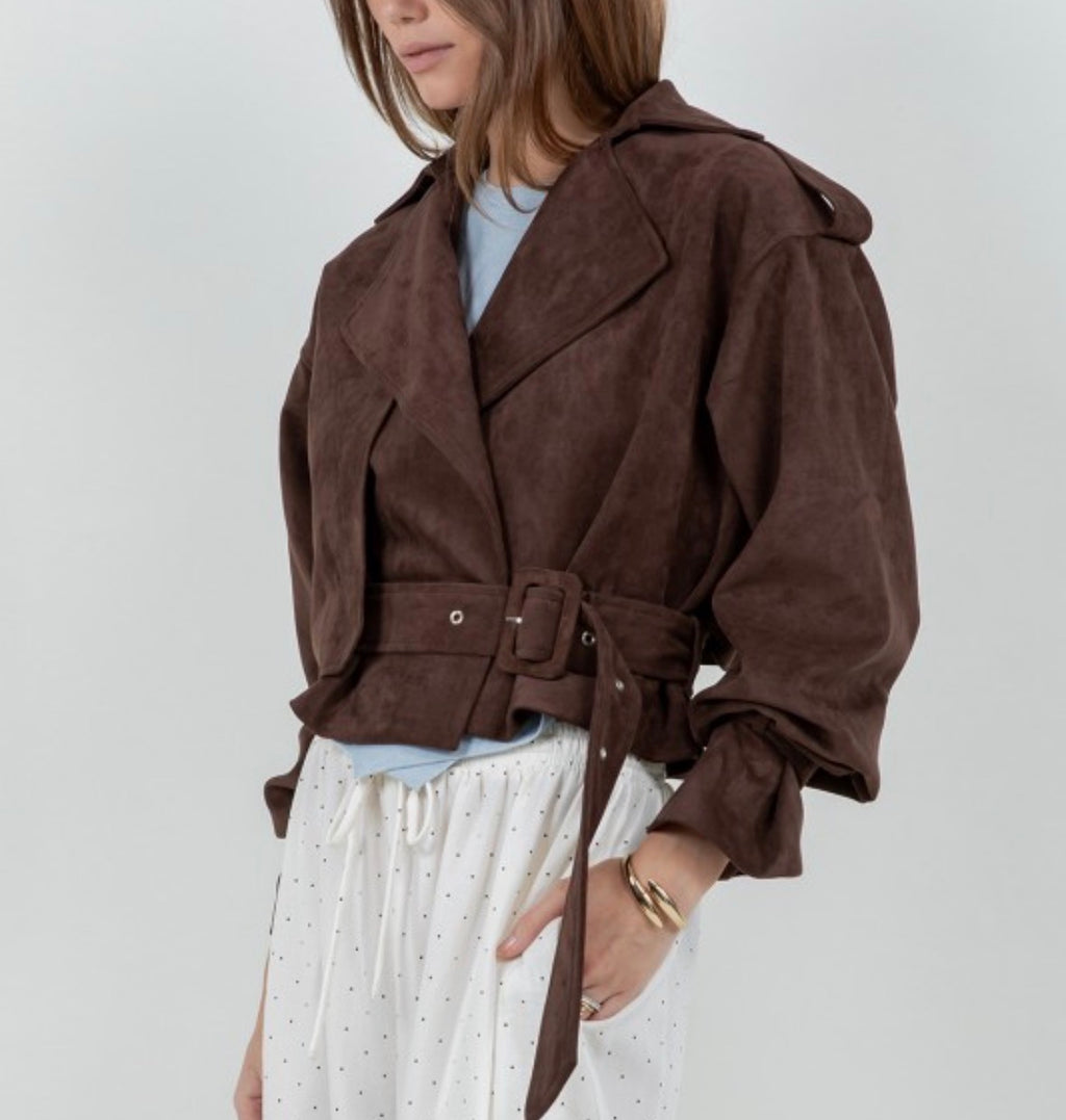 Feline Suede Jacket