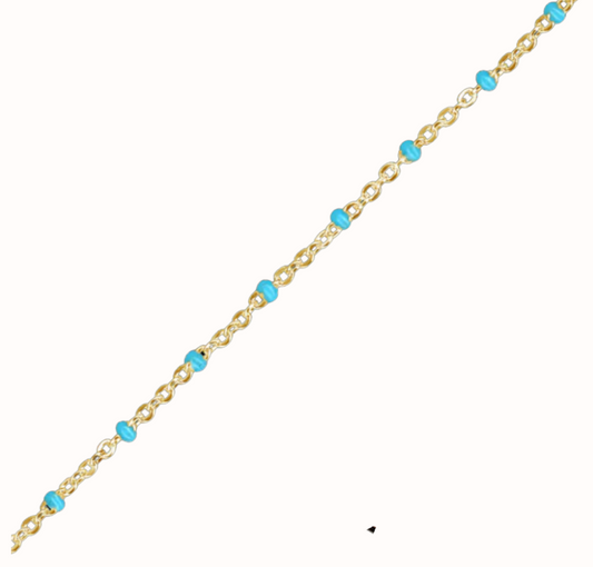 Enamel Chain Forever Jewelry