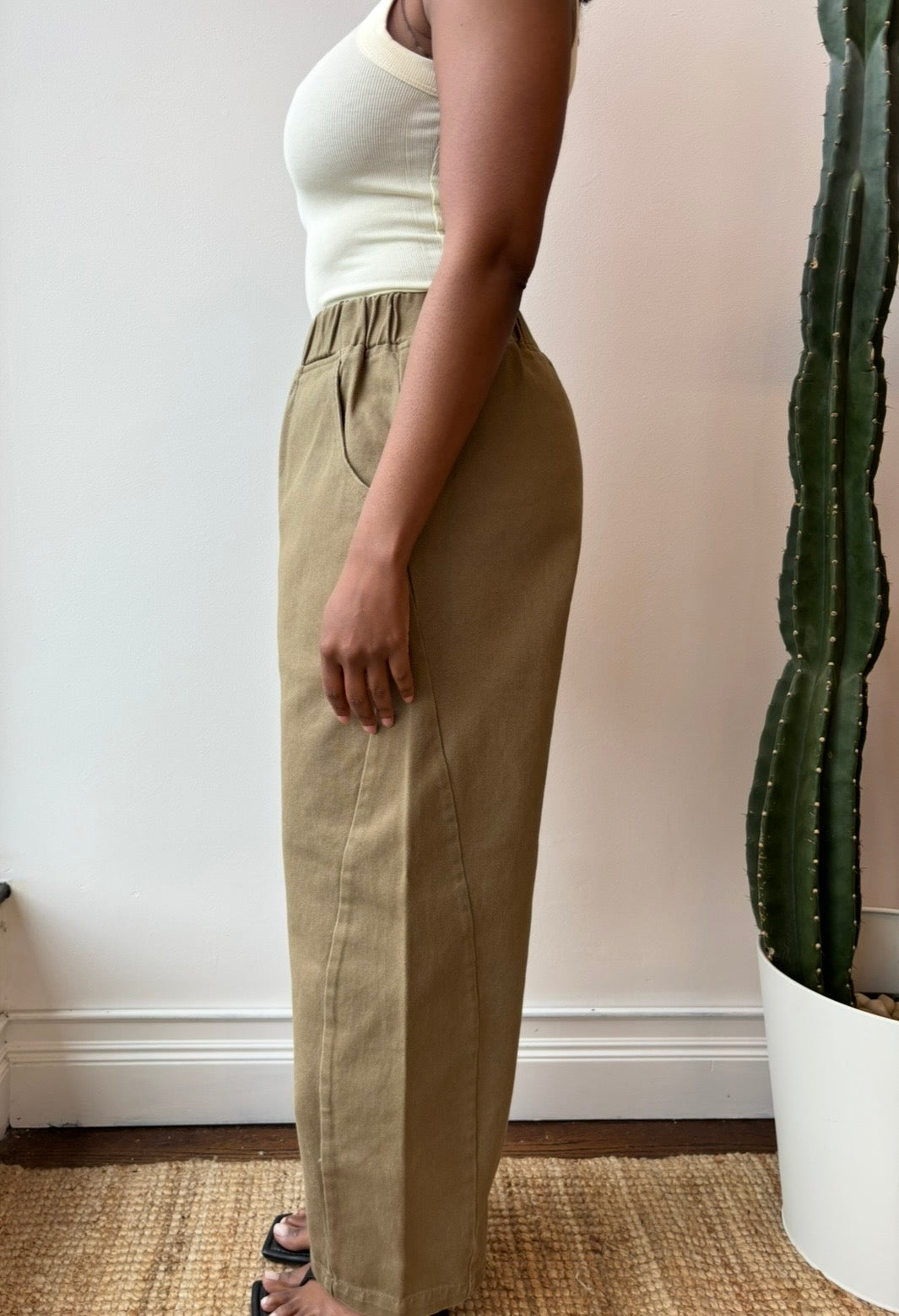 Zoey Baggy denim trouser