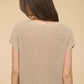 Summer knit top