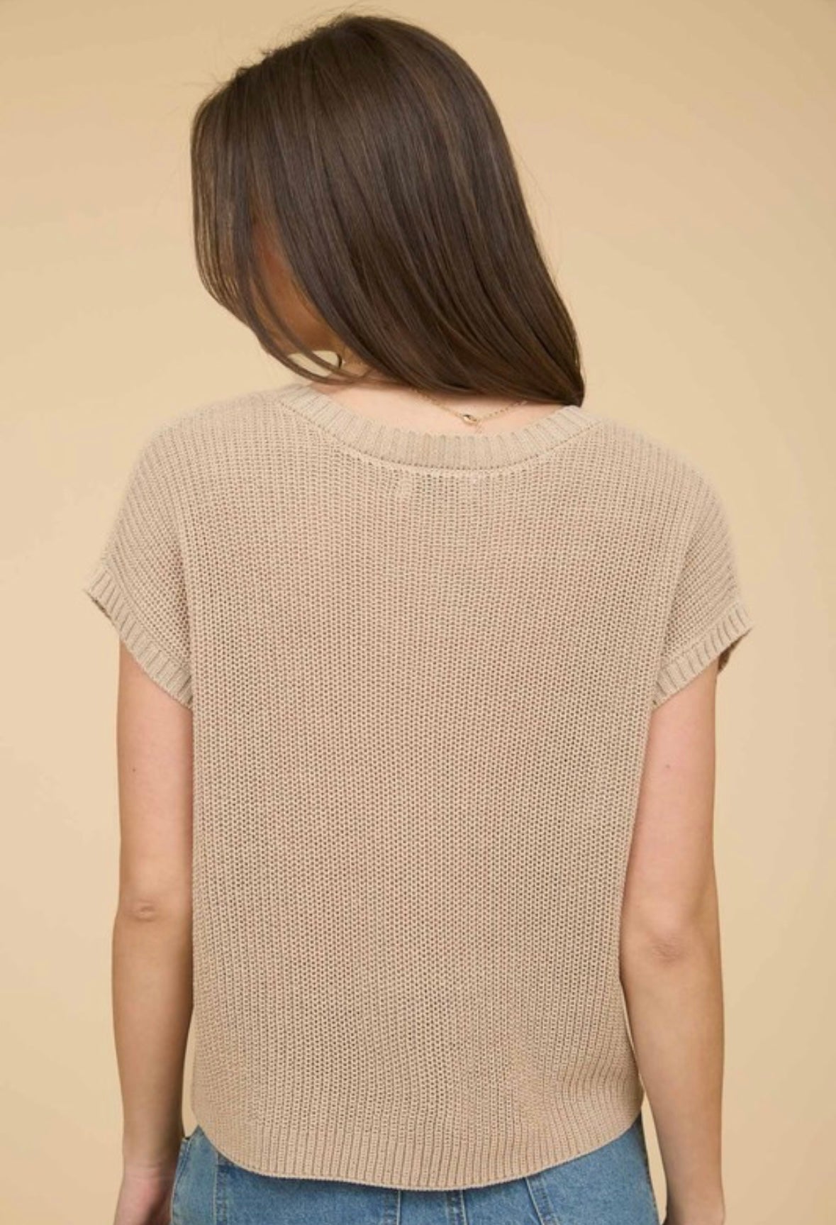 Summer knit top