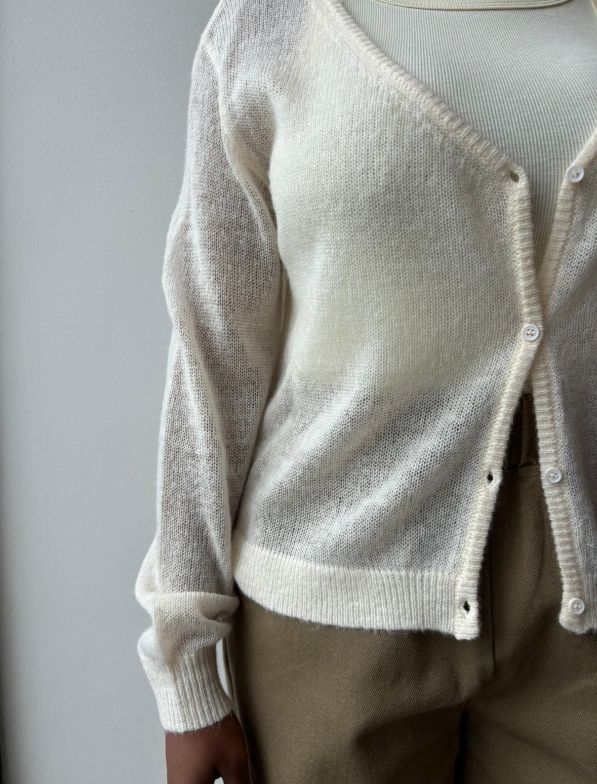 Peyton sheer cardigan