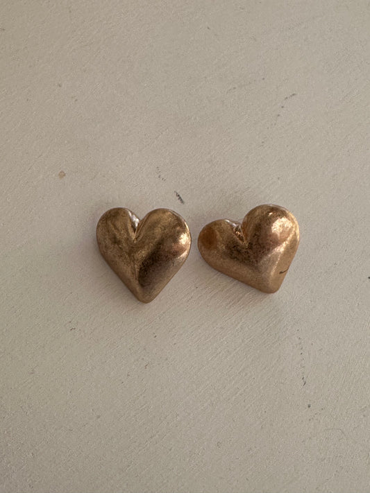 Heart throb earrings
