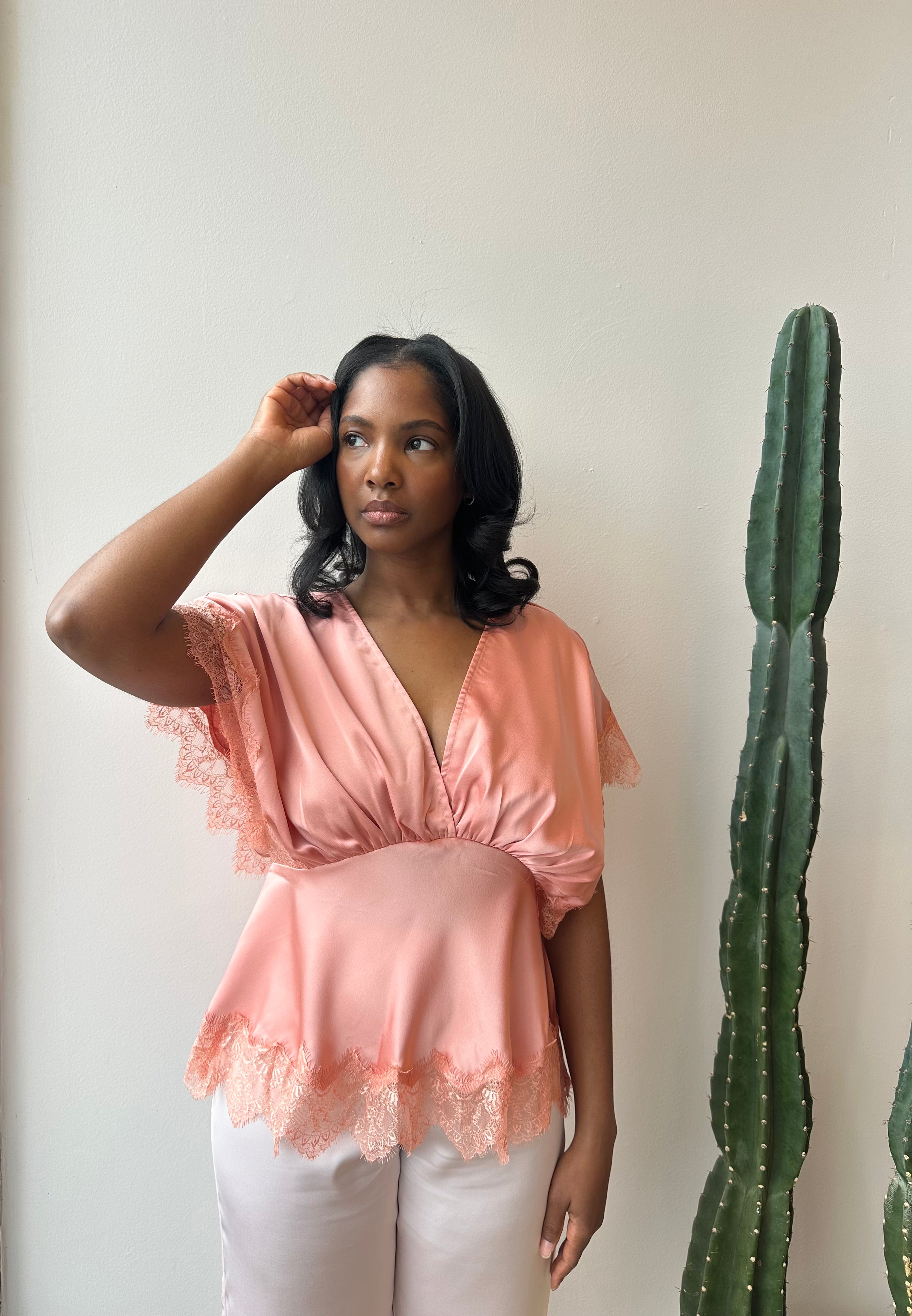 Caymen silky blouse