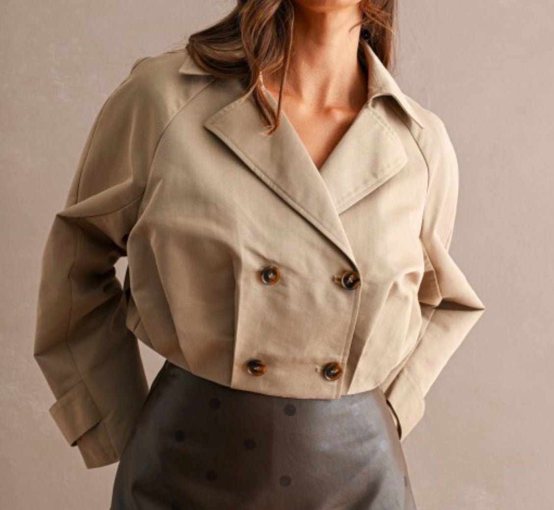 The Madison Cropped Trench