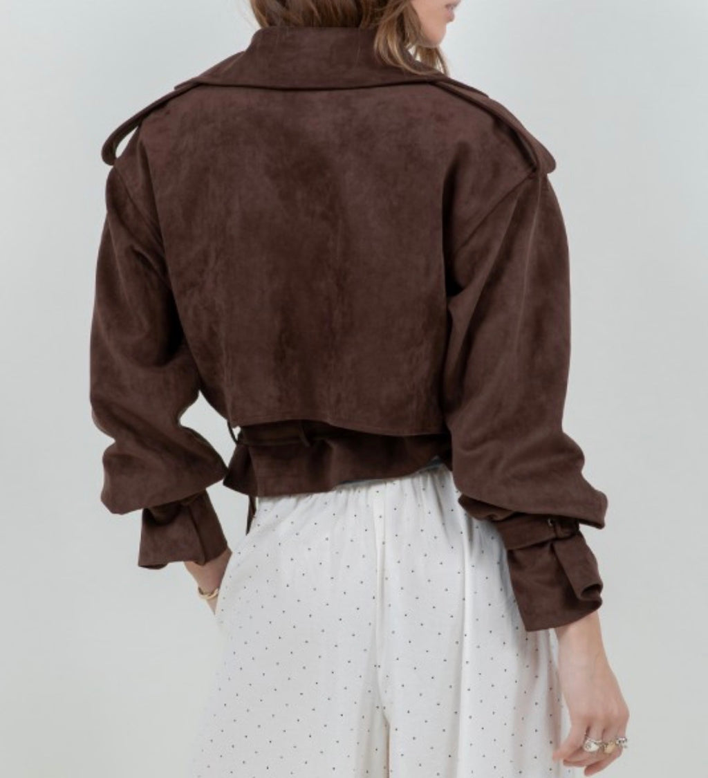 Feline Suede Jacket