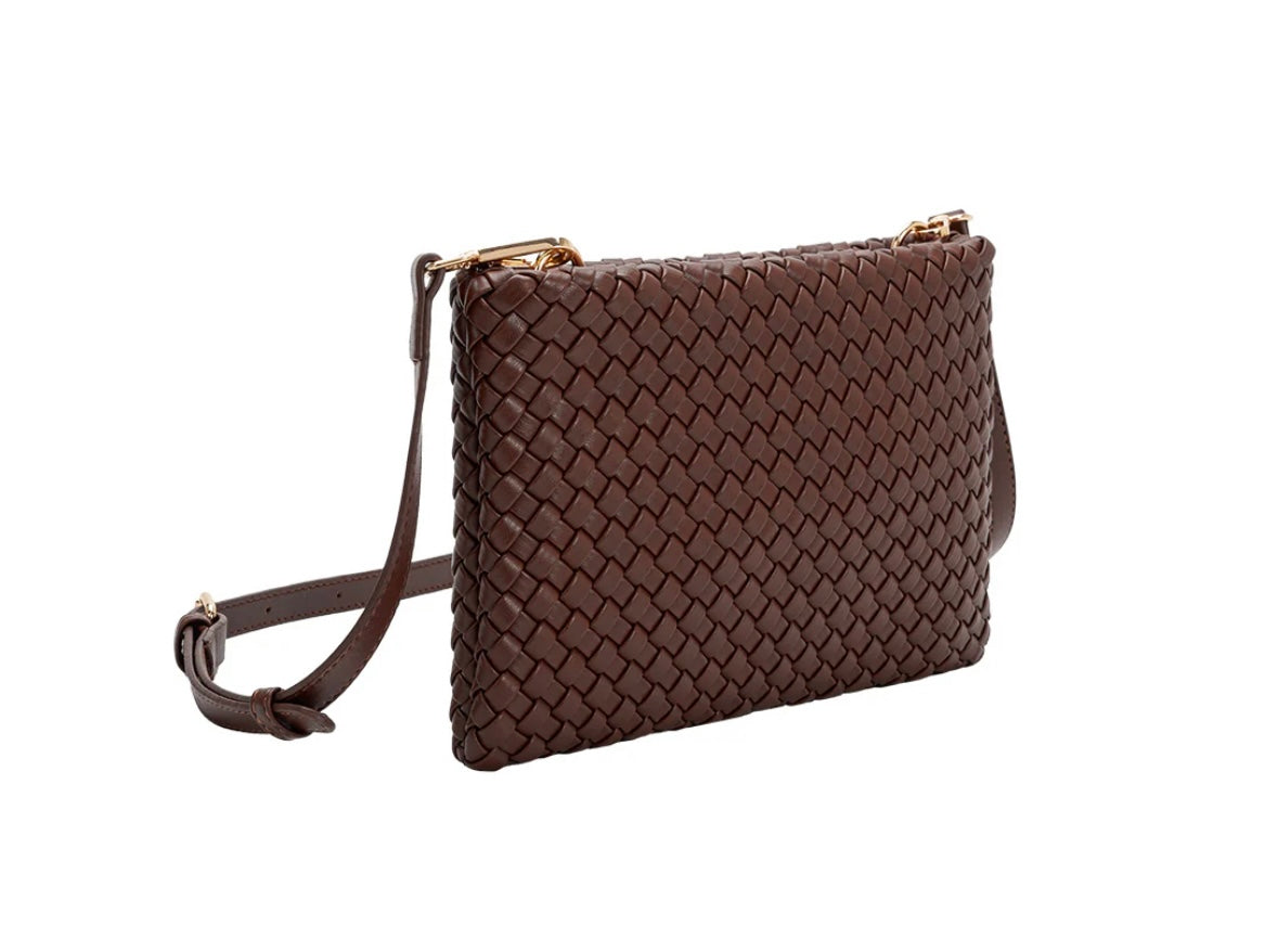 Daisy cross body clutch