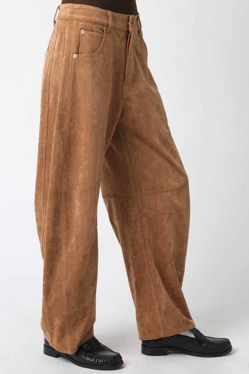Rubi faux suede pant
