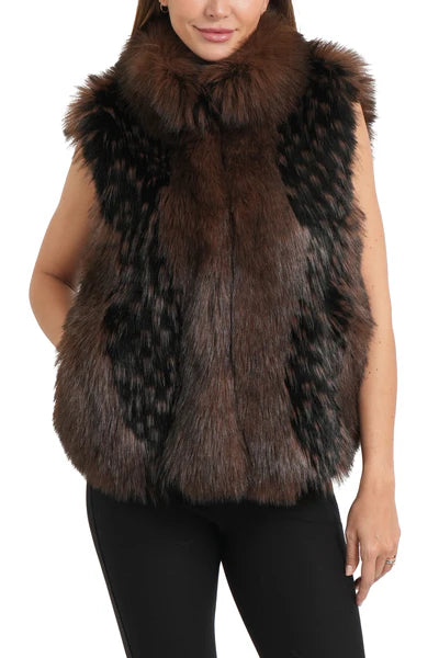 Trina Faux Fur Vest