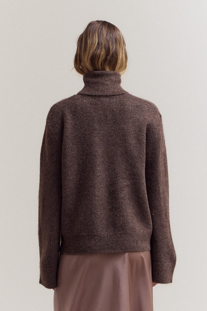 chestnut sweater