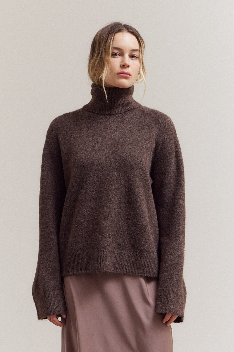 chestnut sweater